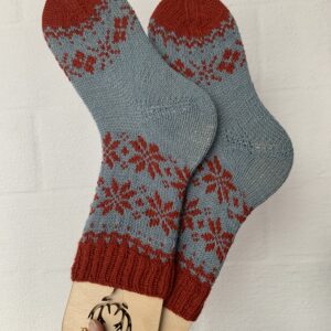 Socken Schneeflocken